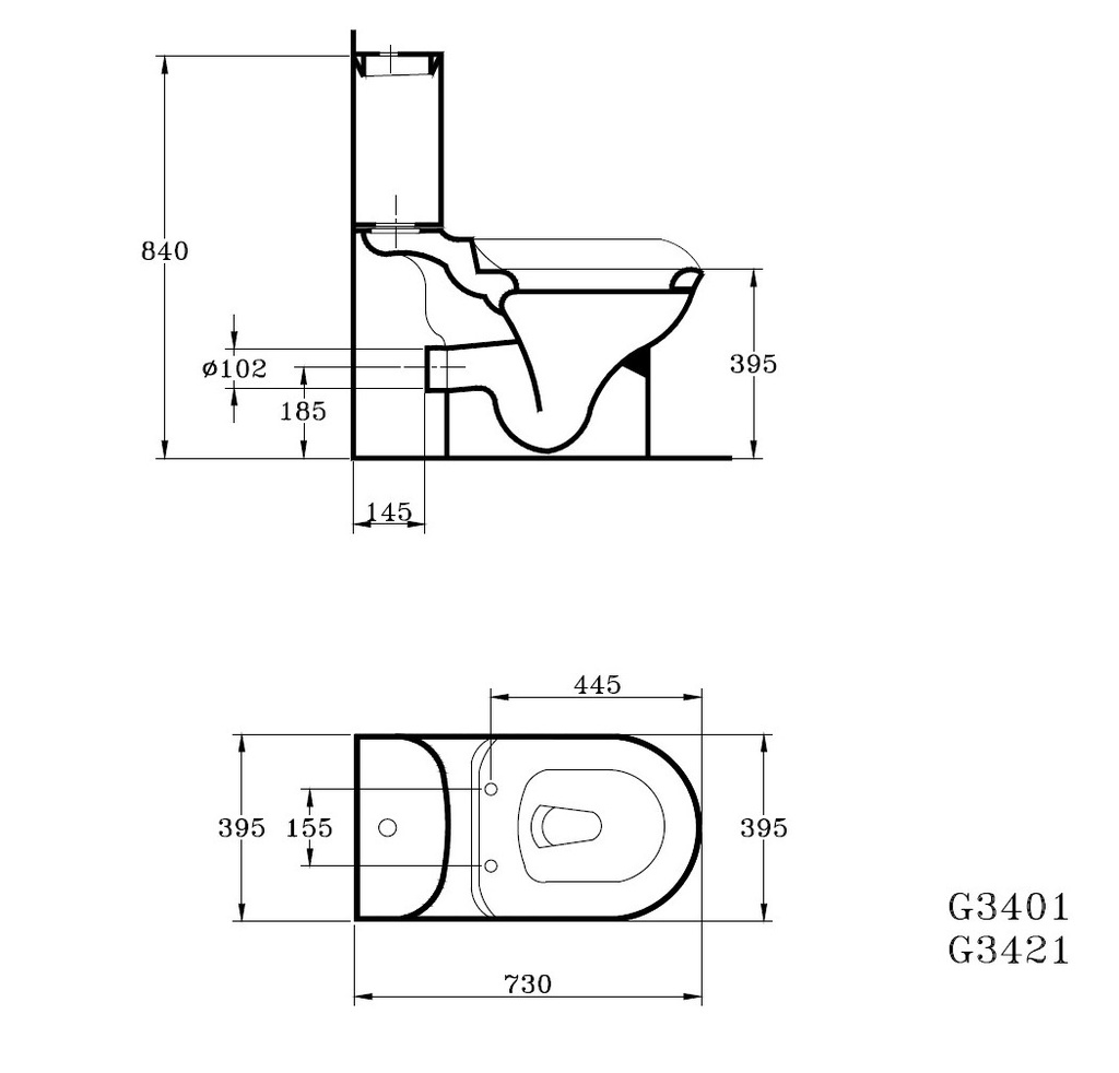 مانتا مرحاض صرف بالدش IDEAL STANDARD