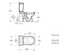 سان ريمو مرحاض بالدش S/P IDEAL STANDARD