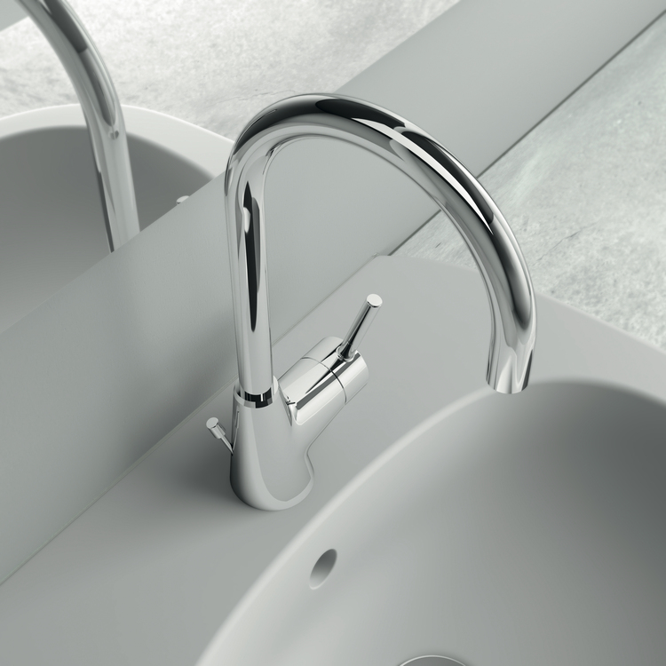سيرالاين خلاط شجره بقنطره عاليه متحركه IDEAL STANDARD