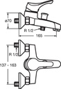 سيراميكس خلاط بانيو IDEAL STANDARD