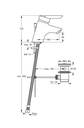 سيرابلس خلاط شجره مع طابق و فايز IDEAL STANDARD