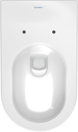 نيو دارلينج مرحاض معلق بالدش والمحبس DURAVIT