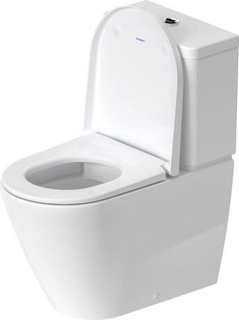 دي نيو مرحاض ارضي بالدش DURAVIT