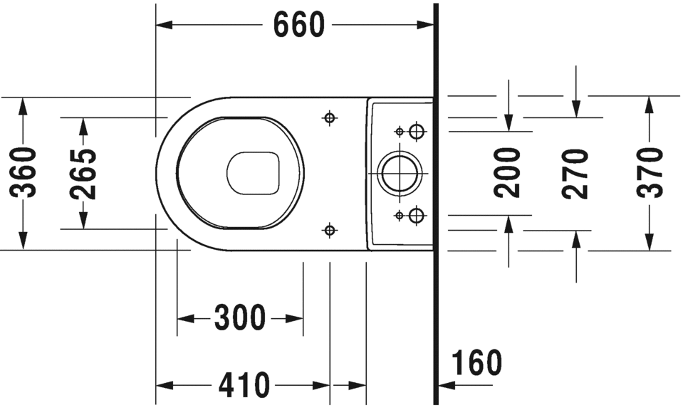 شتارك 3 مرحاض ارضي بالدش DURAVIT