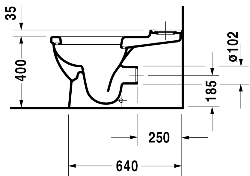 شتارك 3 مرحاض كبير بالدش DURAVIT