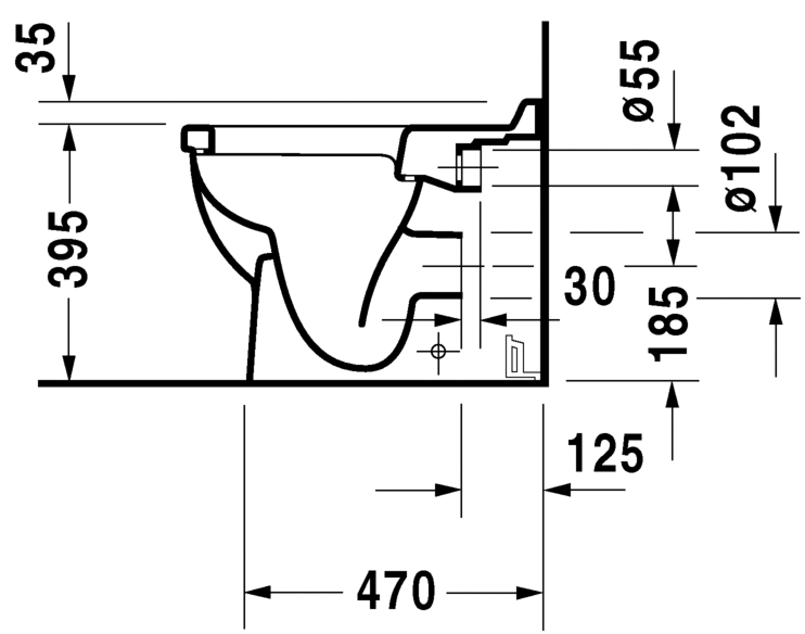 شتارك 3 مرحاض ميني بالدش DURAVIT