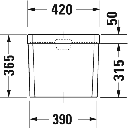 مجموعة 1930 خزان بالعدة DURAVIT