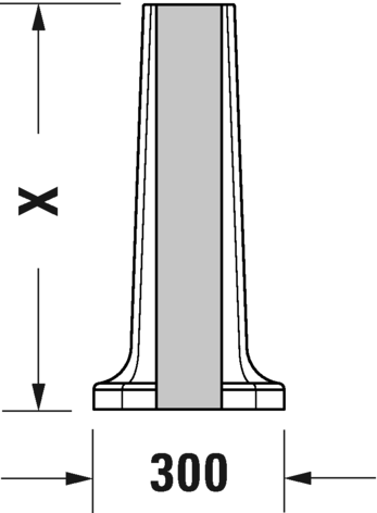 مجموعة 1930 عامود DURAVIT