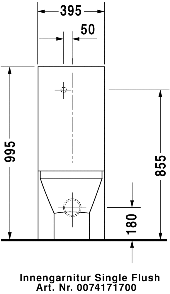 كارو مرحاض ارضى بالدش هايجينجليز DURAVIT