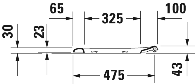 دي كود سيديلى احتياجات خاصة DURAVIT