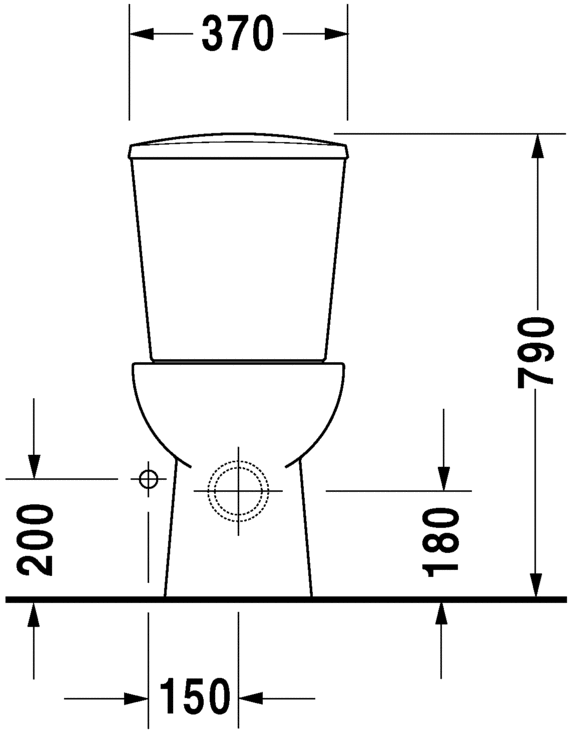 اكو مرحاض بالدش DURAVIT