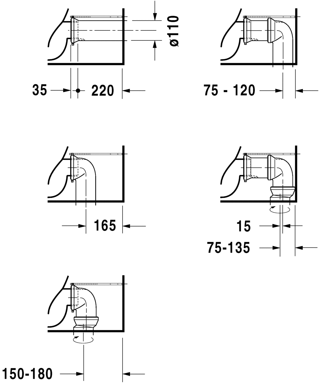 اكو مرحاض بالدش DURAVIT