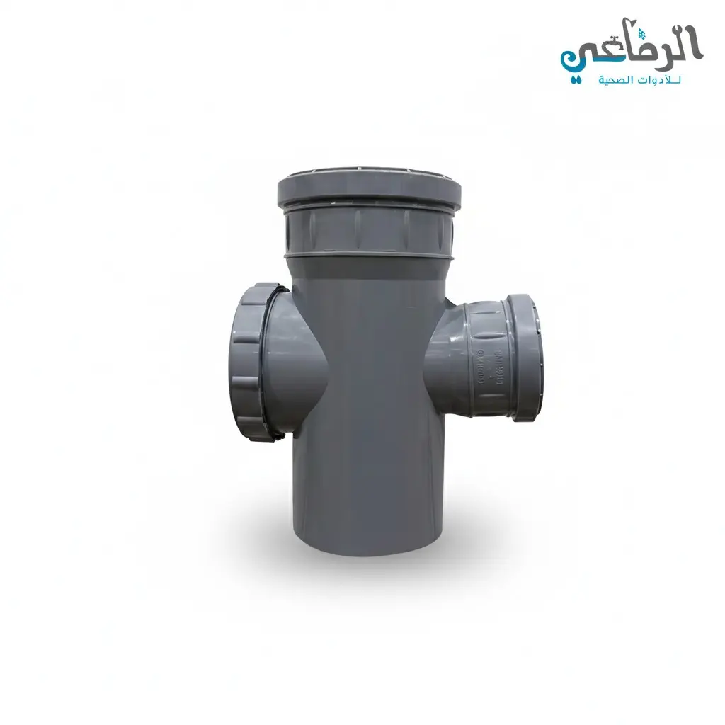 مشترك بباب بجوان صرف ROKA PLAST (75 MM)