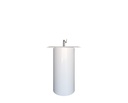 RONDELLA washbasin solid surface 70*55*90CM SANIPURE