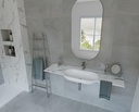 KAPSEL washbasin solid-surface 150*48CM SANIPURE