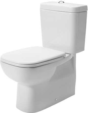 دي كود مرحاض ملاصق للحائط بالدش DURAVIT (WHITE)