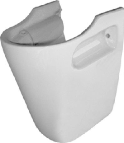 ديون عامود معلق 48 سم DURAVIT (WHITE)