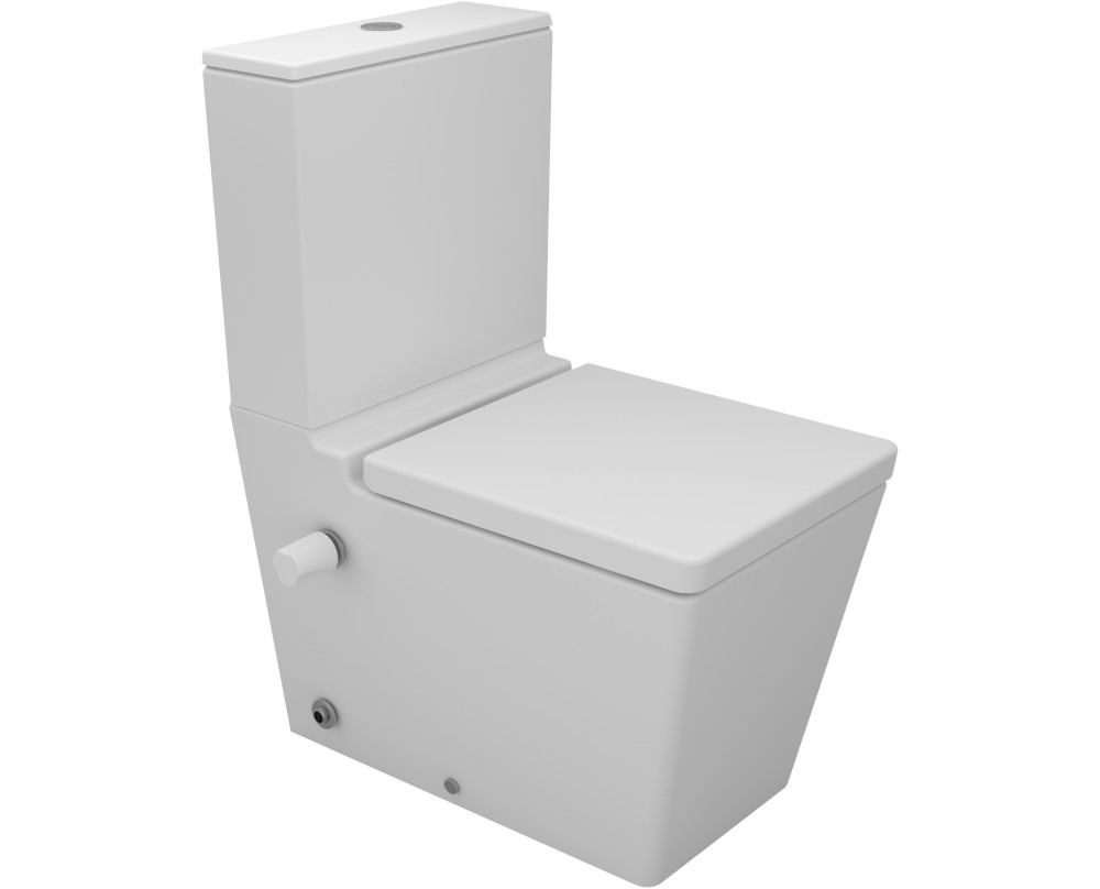 مرحاض كيبلر ارضي كامل SANIPURE (WHITE, NORMAL)