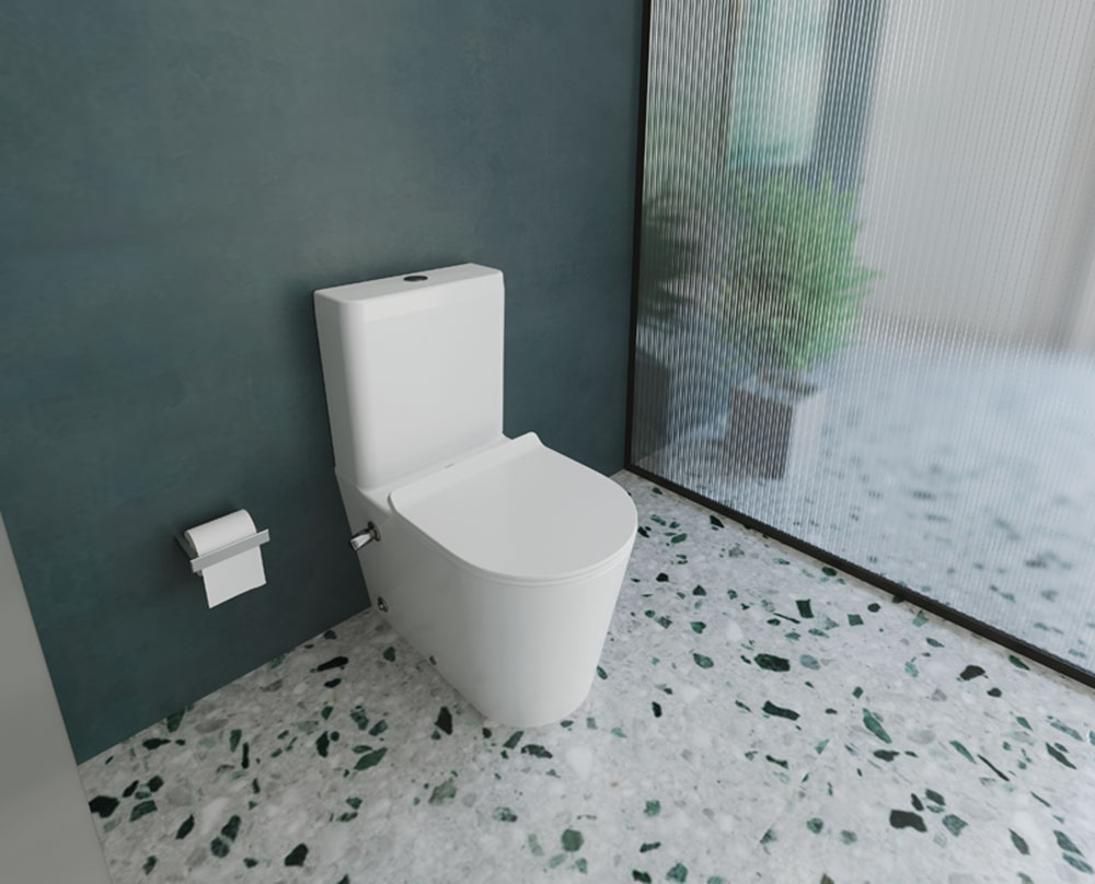 Titan whole set of toilet SANIPURE (WHITE, NORMAL)