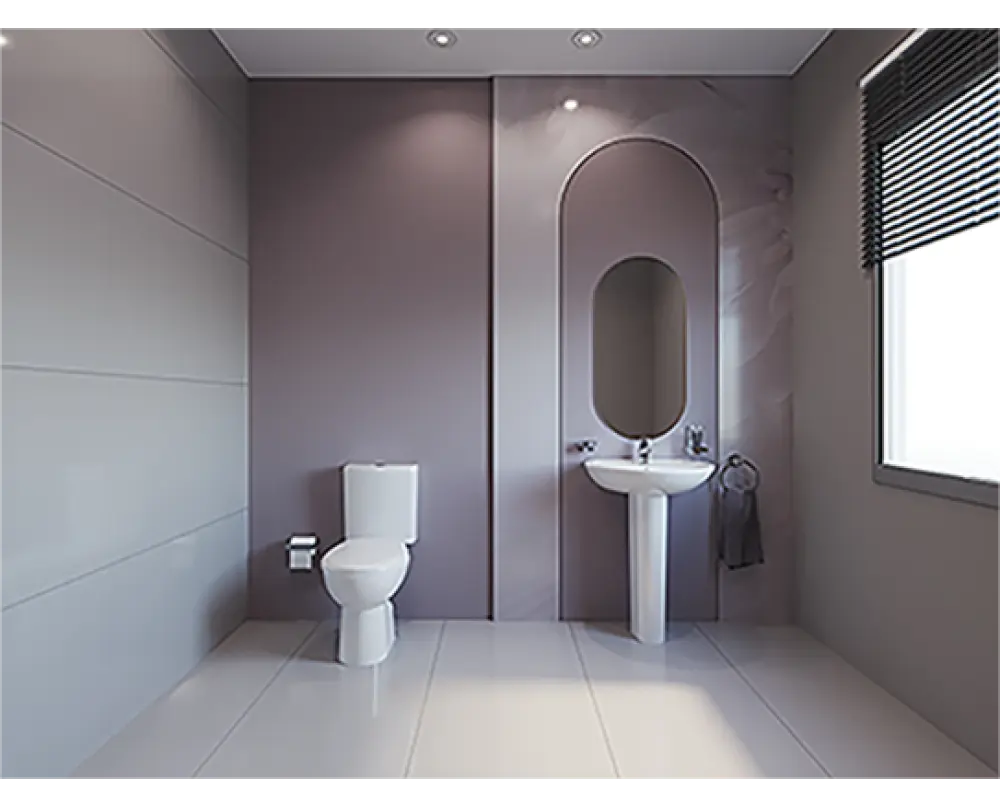 طقم فلورا كامل SANIPURE (ابيض, عادي, نص عامود)