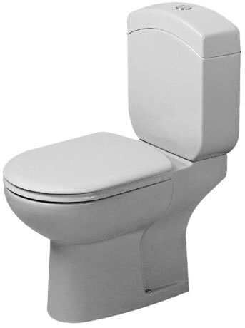 مرحاض ديلاركو ارضي كامل DURAVIT