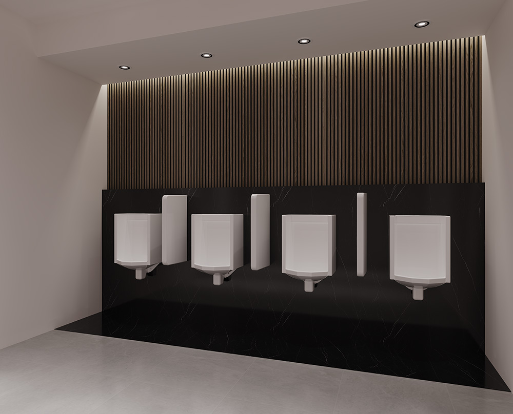 توروس مبولة بالدش SANIPURE (ابيض, تغذية داخلية)