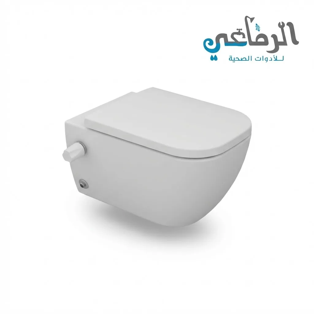 مرحاض ماجنوس معلق كامل SANIPURE (ابيض, عادي)