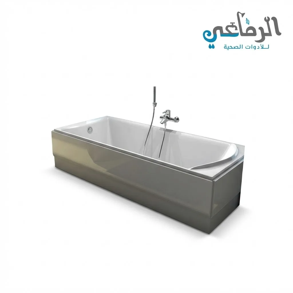 كونشيرتو بانيو بالجانب 180*80 سم IDEAL STANDARD  (ابيض)