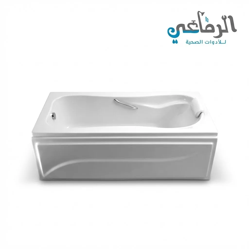 تيوليب بانيو بالجانب 170*70 سم بمقبض كروم IDEAL STANDARD  (ابيض)