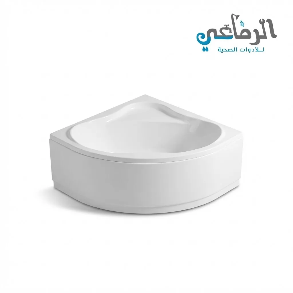 بانيو قدم كورنر بالجانب و كرسي IDEAL STANDARD (ابيض)