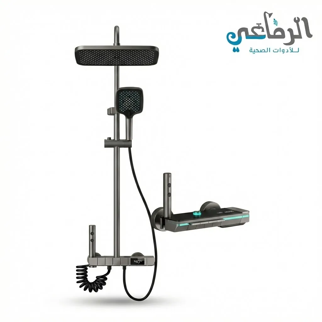 [HY-2406] مسطرة دش بالخلاط بيانو ديجيتال و ليد HUAYE