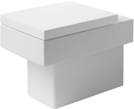 فيرو مرحاض معلق بالدش بدون محبس هايجلينجليز DURAVIT