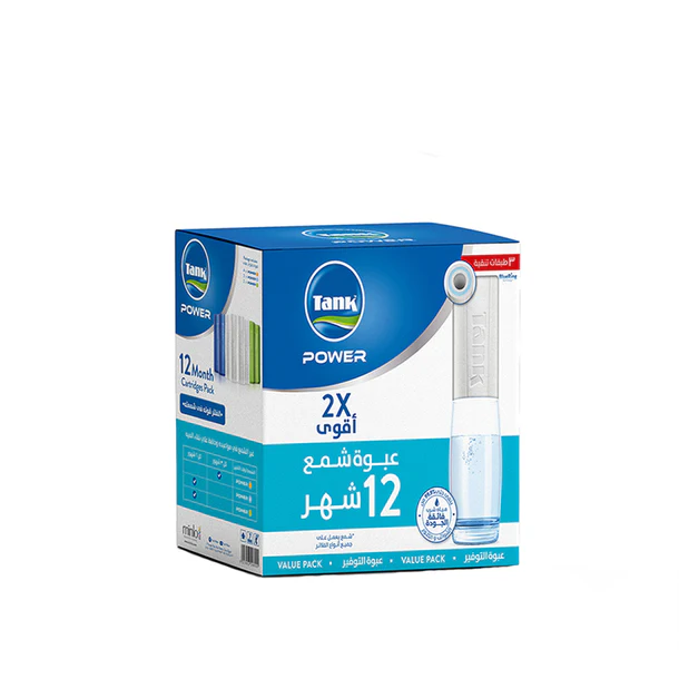 عبوة شمع 12 اشهر 3 مرحلة TANK