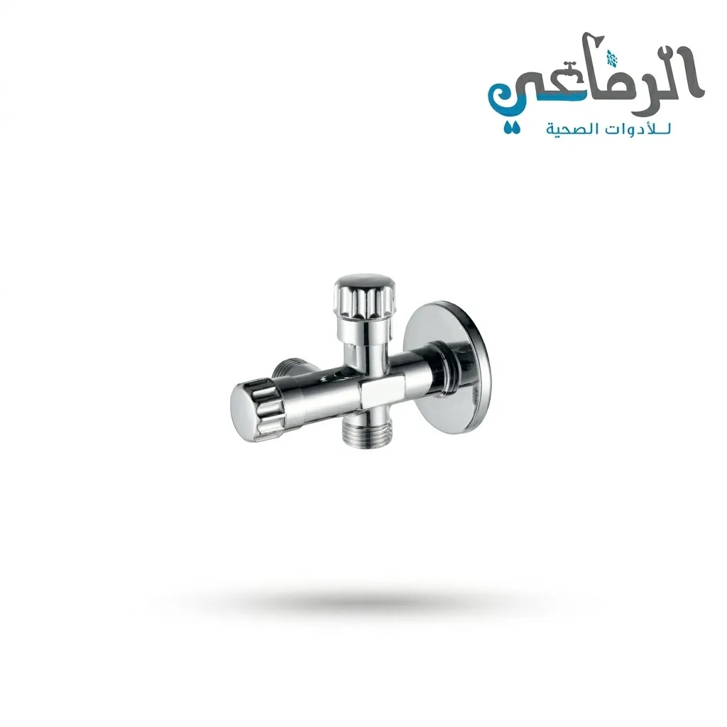 [HY-5212A] محبس زاوية بلس دبل HUAYE