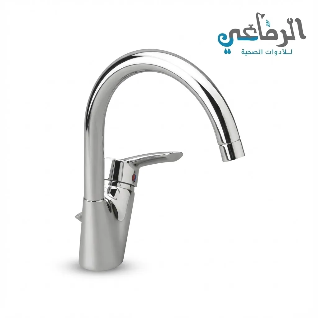 [B7835AA] يوروستورم خلاط شجره بقنطره عاليه متحركه مع طابق و فايز IDEAL STANDARD
