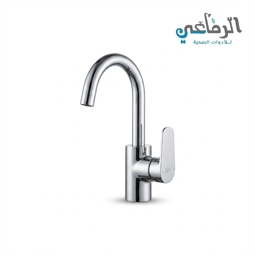 [BC953AA] نيو سيرافليكس خلاط حوض شجرة بقنطرة عالية مع طابق وفايظ IDEAL STANDARD