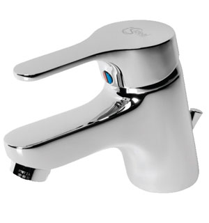 سليم لاين خلاط حوض مع طابق وفايظ IDEAL STANDARD