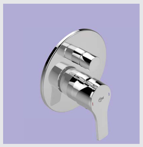 ايديال ستريم خلاط بانيو دفن بمحول IDEAL STANDARD