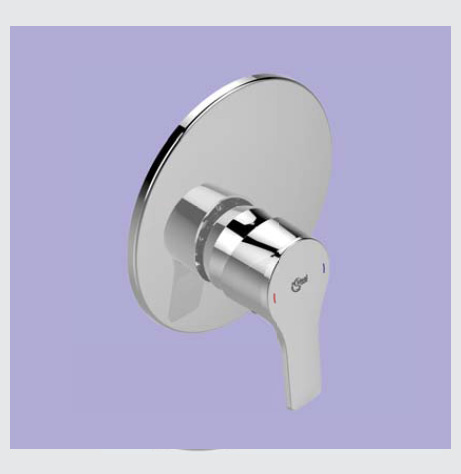 ايديال ستريم خلاط دش دفن بدون محول IDEAL STANDARD