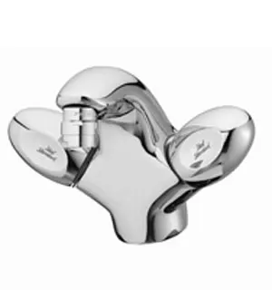 كينورا بلس خلاط بيديه 1 فتحة بموجه كروي مع طابق وفايظ IDEAL STANDARD