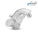 كينورا خلاط حوض  بيديه 1 فتحة بموجه كروي مع طابق وفايظ IDEAL STANDARD