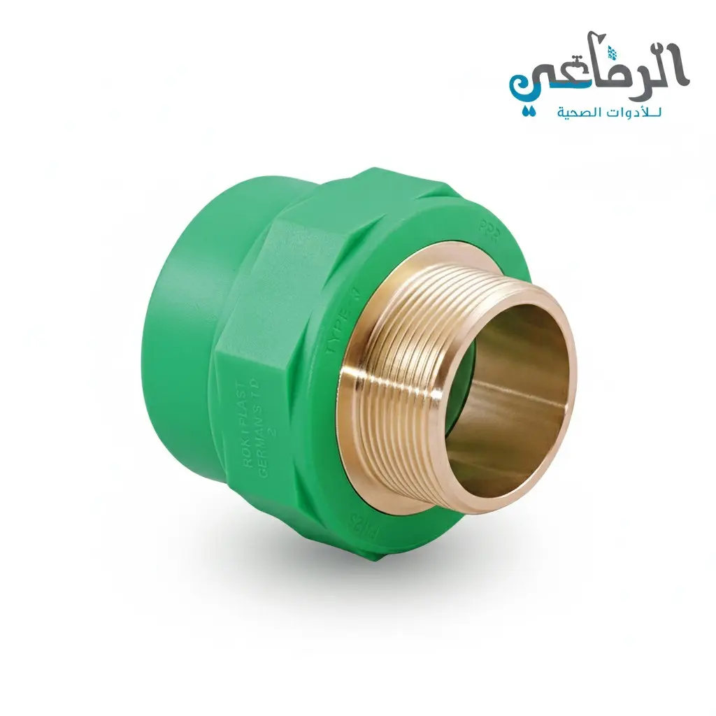 جلبة بسن خارجي بولي ROKA PLAST (1/2*1/2 INCH)