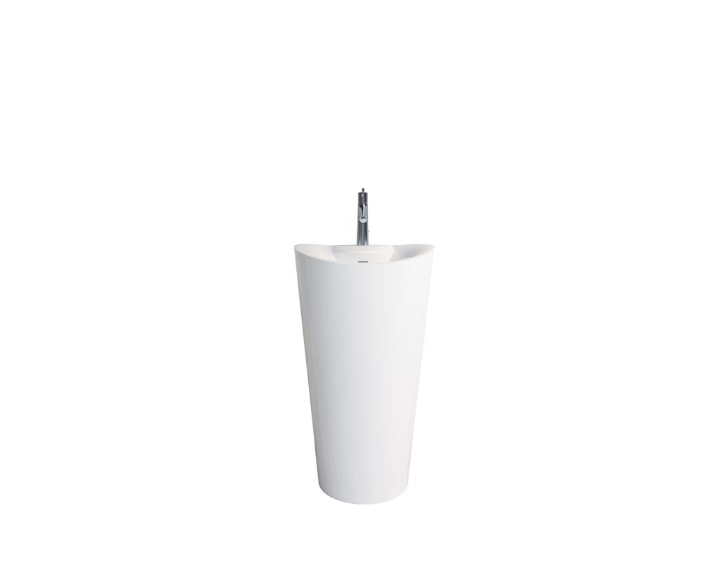 ONDA washbasin solid surface 50*48CM SANIPURE