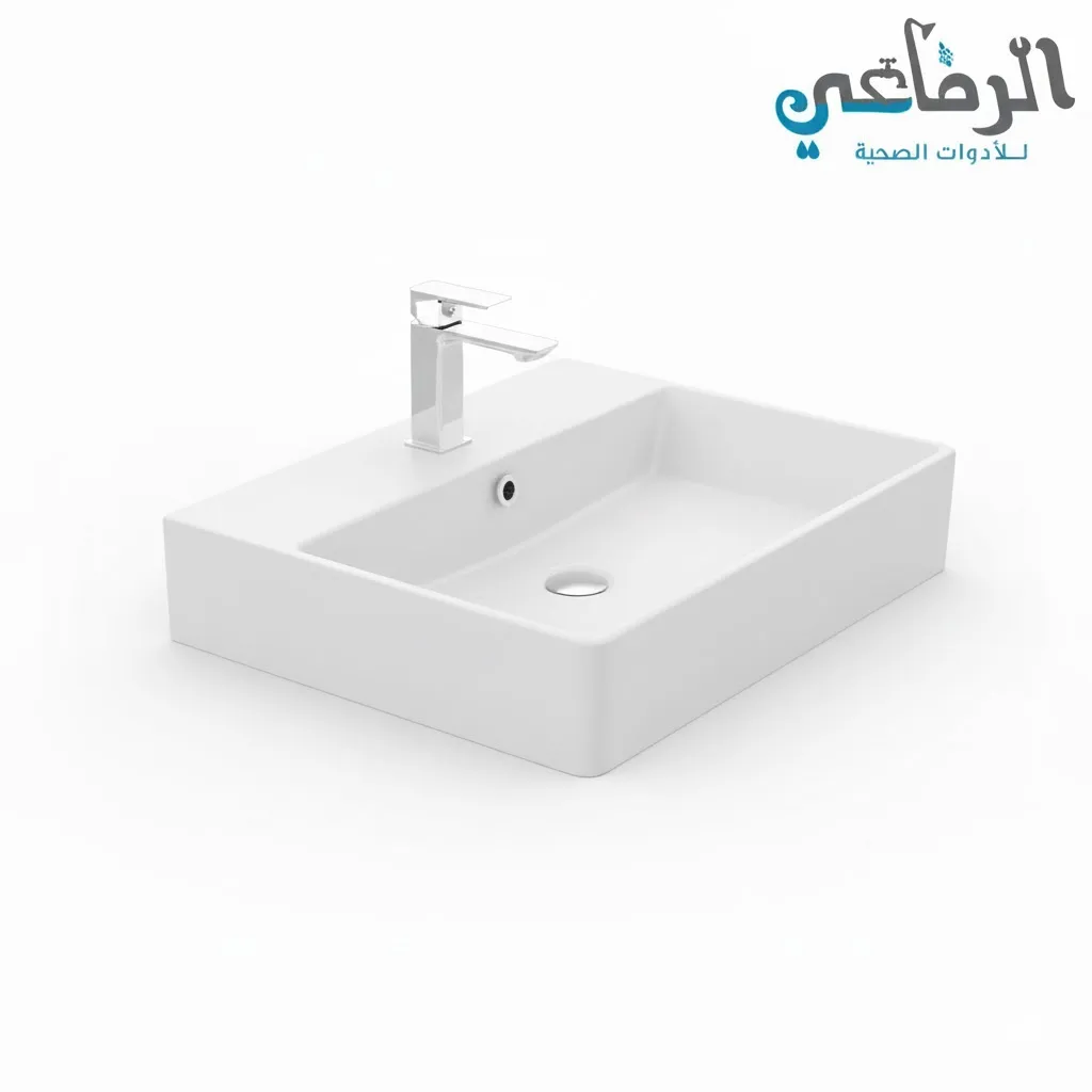 [041950XX00W] كيبلر حوض كونترتوب 50سم SANIPURE (ابيض)
