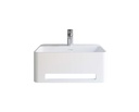 SABAO washbasin solid surface 50*31CM SANIPURE