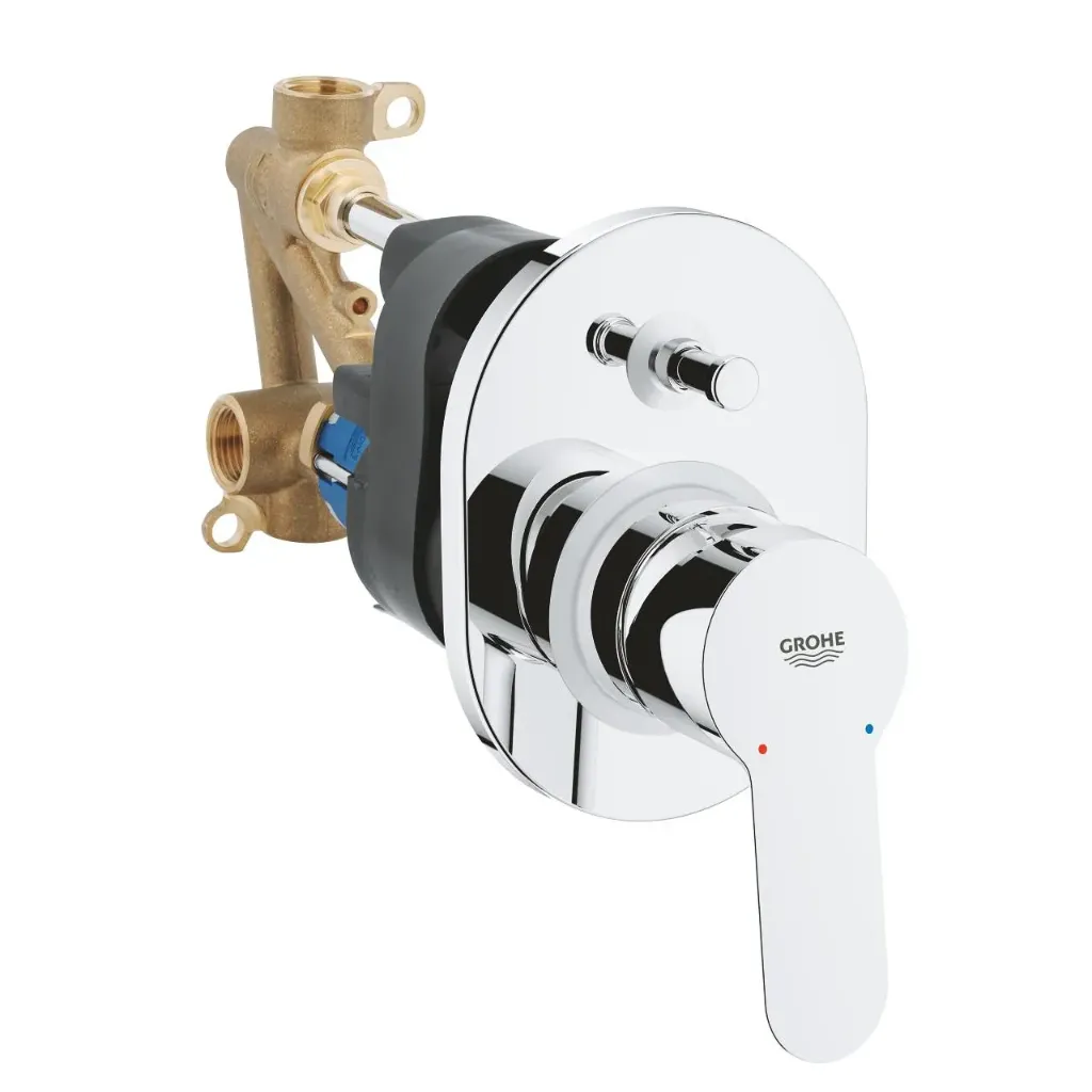 باويدج خلاط دفن بالوش 2 مخرج نيكل GROHE
