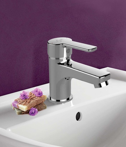ايديال ستريم خلاط شجره قصيره مع طابق و صرفIDEAL STANDARD
