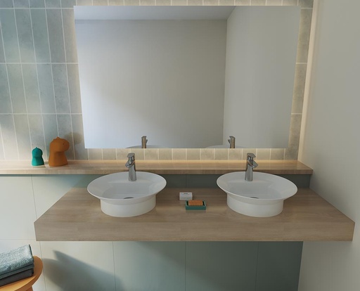 MAGO over-counter washbasin SOLID SURFACE 42CM SANIPURE